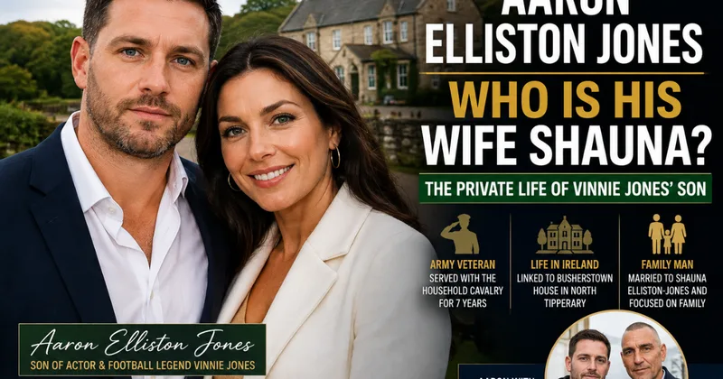 Aaron Elliston Jones Wife: Who Is Shauna Elliston-Jones?