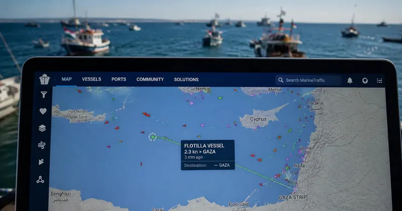 Flotilla Tracker: How to Follow Gaza Fleet Updates