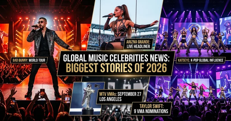 Global Music Celebrities News: The Biggest Music Stories Around the World