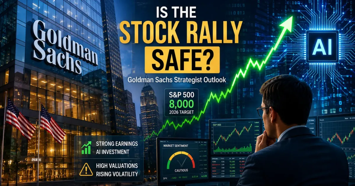 Goldman Sachs Strategist: Is the Stock Rally Safe?