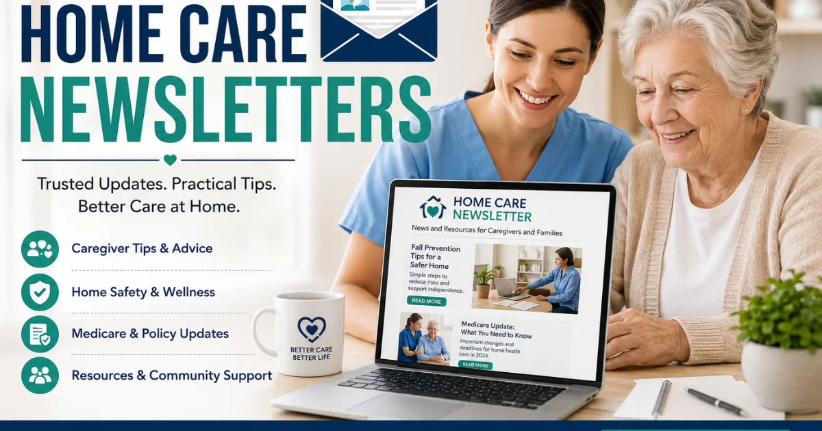 Home Care Newsletters: What Readers Need to Know