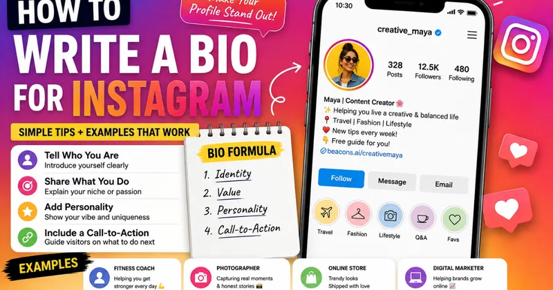 How to Write a Bio for Instagram That Gets Attention