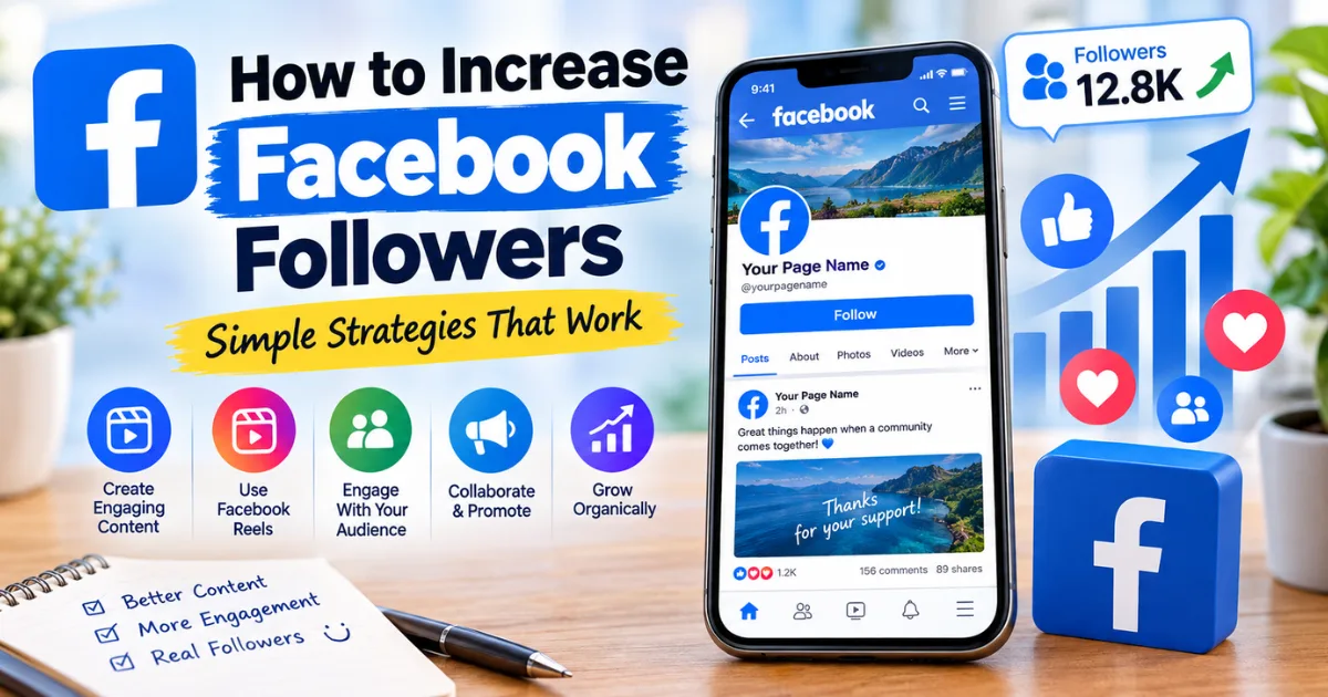 How to Increase Facebook Followers: Simple Strategies That Work