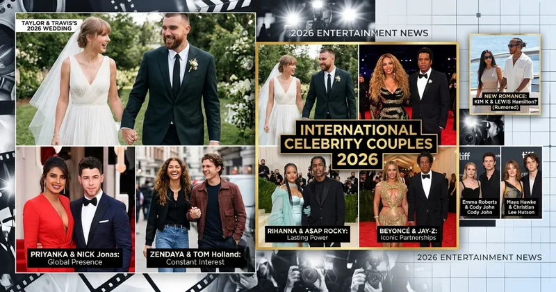 International Celebrity Couples Making Headlines Around the World