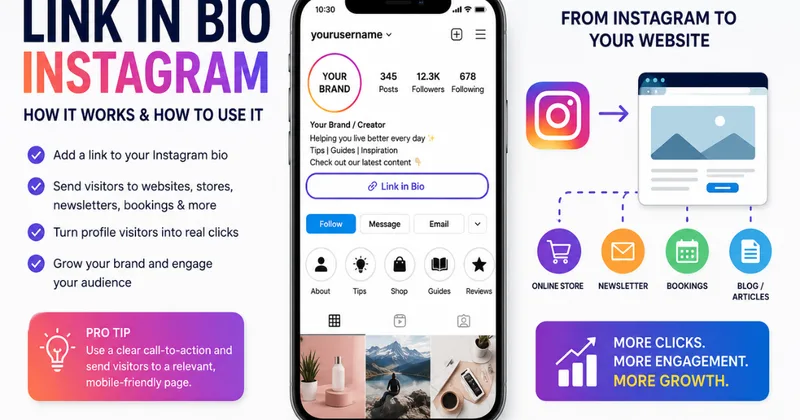 Link in Bio Instagram: How It Works and How to Use It