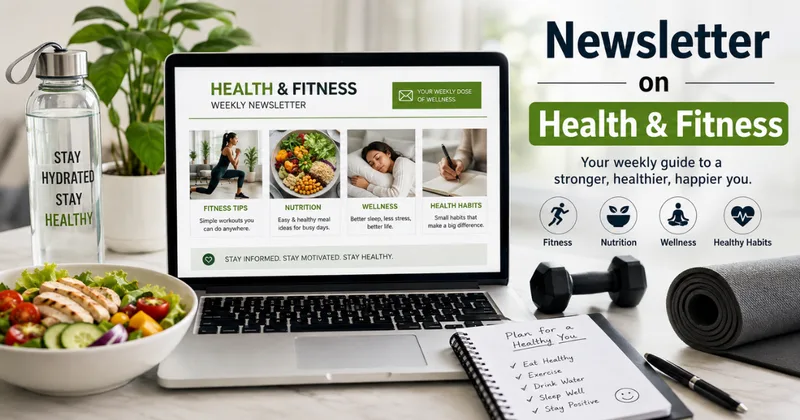Newsletter on Health and Fitness: The Healthy Habit Guide