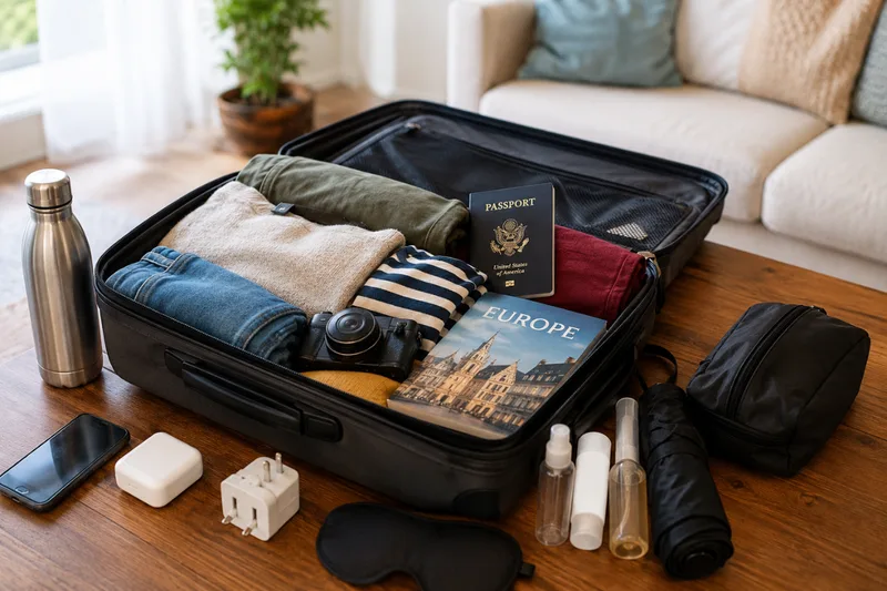 Packing List for Trip to Europe: What You Really Need