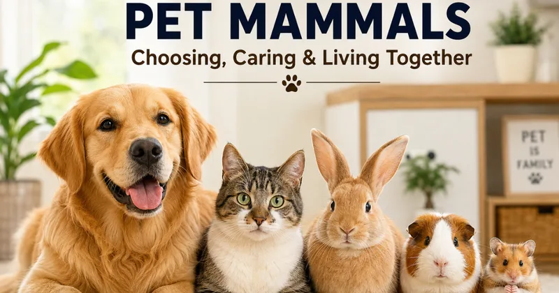 Pet Mammals: What You Should Know Before Choosing One