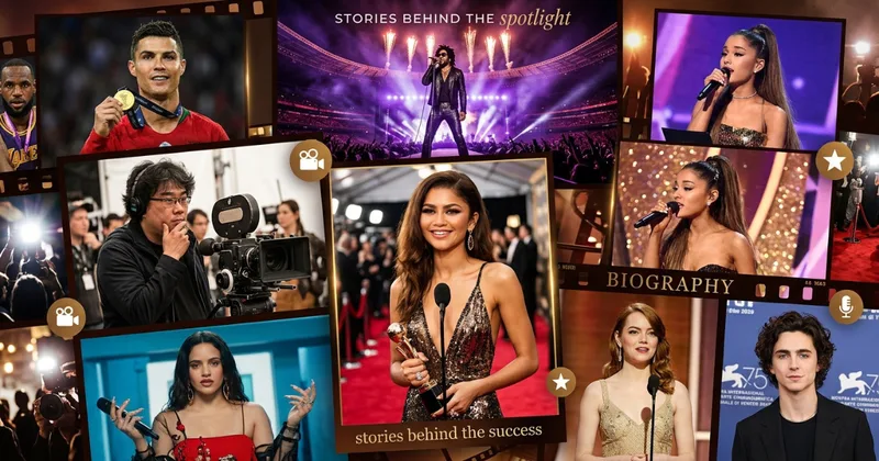 Famous Celebrities Biography: The Stories Behind the Spotlight