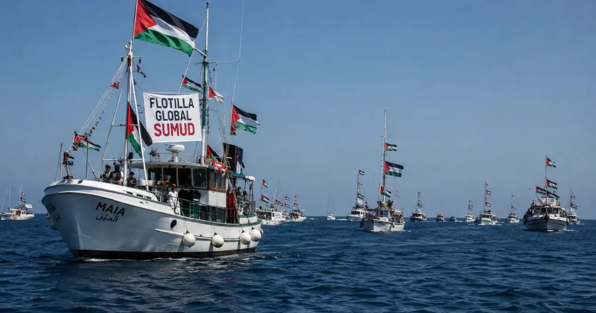 Sumud Flotilla Track: Where Is the Flotilla Now? Latest Update