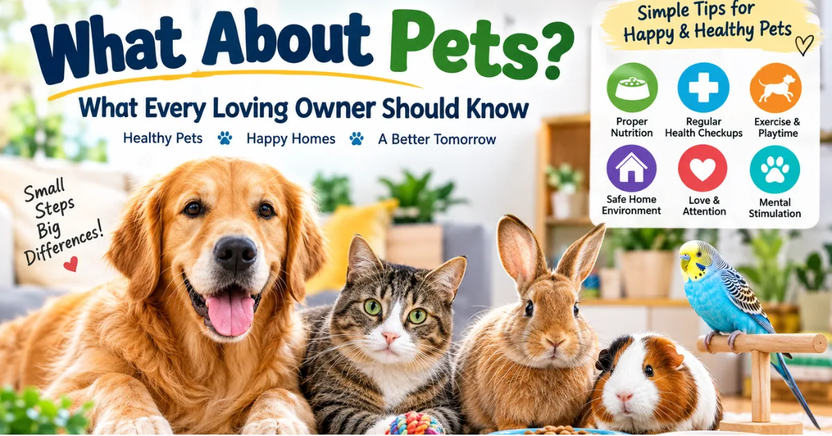 What About Pets? What Every Loving Owner Should Know