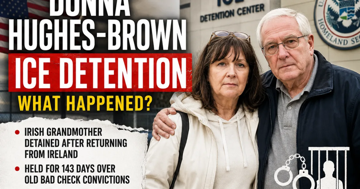 Donna Hughes-Brown ICE Detention: The Full Story Behind Her Case