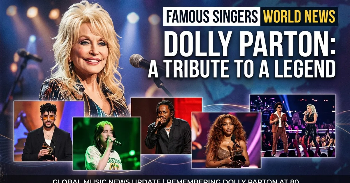 Famous Singers World News: Dolly Parton Remembered at 80