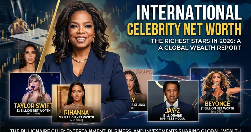 International Celebrity Net Worth: Who Are the Richest Stars in 2026?
