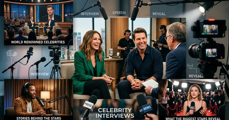 World Renowned Celebrities Interview: What the Biggest Stars Reveal